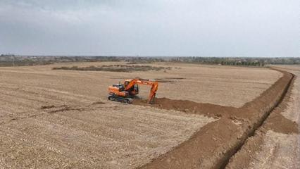 定邊縣高標準農田建設 夯實'耕'基，增添'地'氣